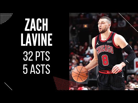 Zach LaVine Highlights vs. Indiana Pacers | 12/26/21 | 32 Pts, 5 Asts
