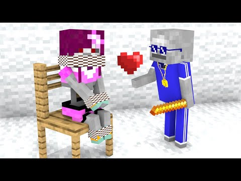 Poor Skeleton Girl Became Evil - Minecraft Animation