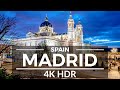 Madrid Capital Of Spain By Drone 4K HDR 60fps