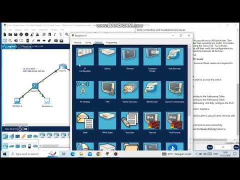 10.4.3 packet tracer - basic device configuration.pka