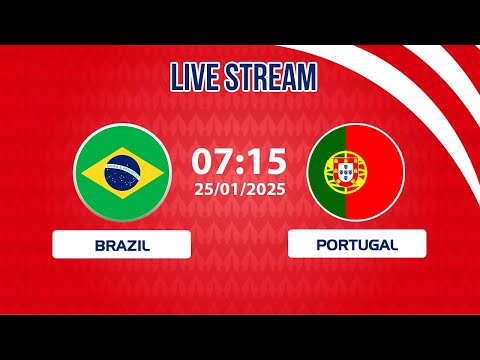 🔴 Brazil vs Portugal | A Tense 90 Minutes Between Two Football Powers