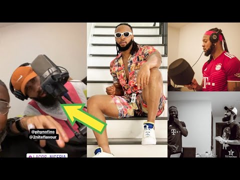 [New Music Snippet] Flavour, Phyno & Larry Gaaga Studio Section As the Set To Drop New Music