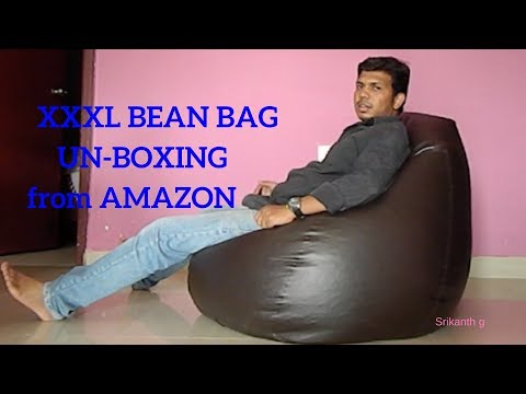 Solimo xxxl bean bag unboxing