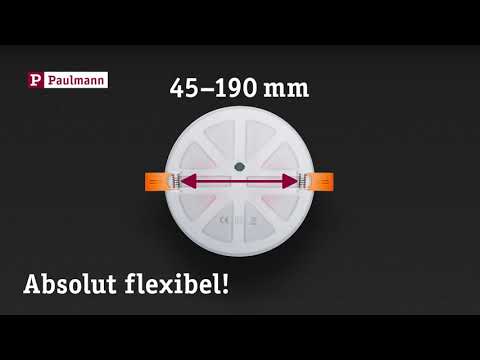 LED-Einbauleuchte Veluna XV Acrylglas - 1-flammig