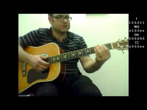 How to play "Get Ready" by The Temptations on acoustic guitar