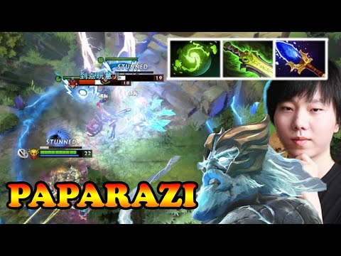 PAPARAZI ZEUS SUPER HARD GAME ENDLESS KILLS REFRESHER 1 SHOT SUPPORT BUILD | DOTA2ORBS