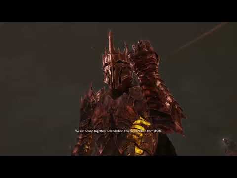 Shadow of Mordor Bright Lord DLC: Sauron final boss fight