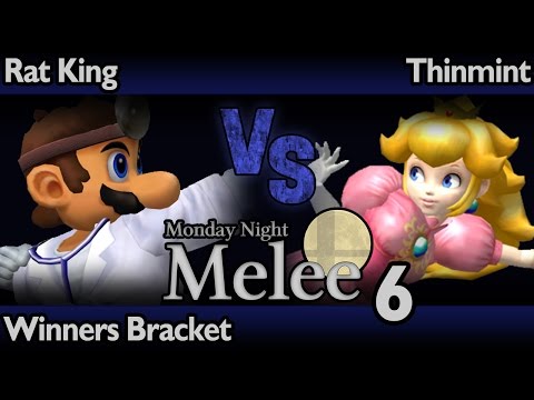 MNM6 Melee - Rat King (Dr Mario) vs Thinmint (Peach) - Winners Bracket
