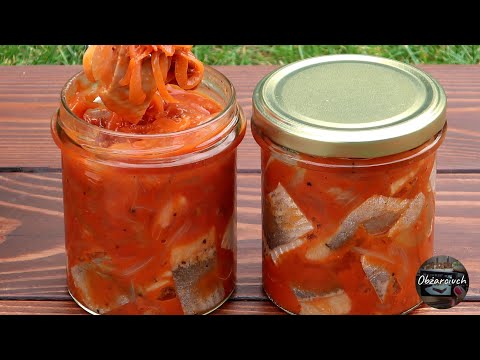 A little-known recipe for herring in a brilliant sauce