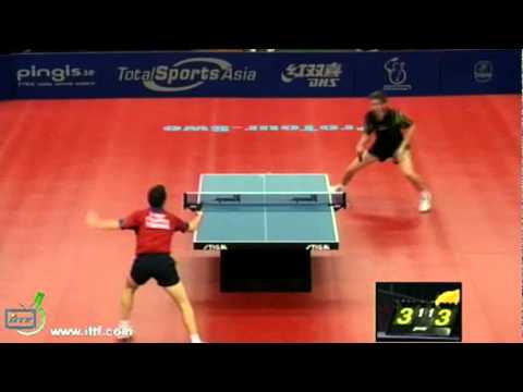 Kirill Skachkov vs Simon Gauzy[Swedish Open 2011]
