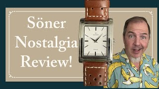 Söner Nostalgia full review by Old Line Watch Reviews