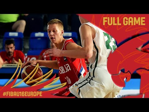 Lithuania v Serbia - Full Game - FIBA U16 European Championship 2017