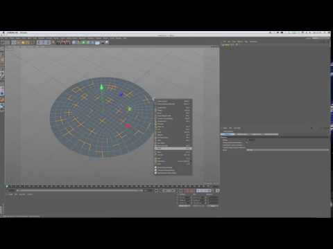 C4D Make Cloth Mesh Pattern Quicktip