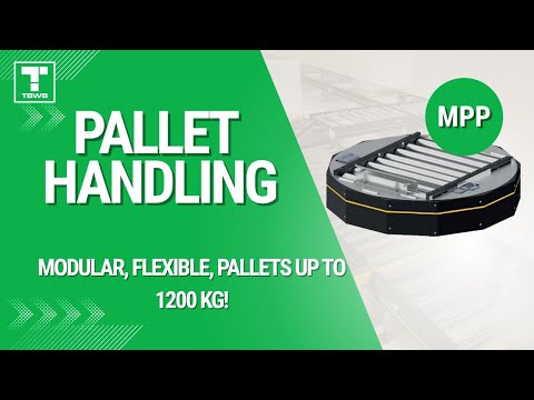 Pallet Handling Automation Efficiency with TBWB and the Interroll MPP