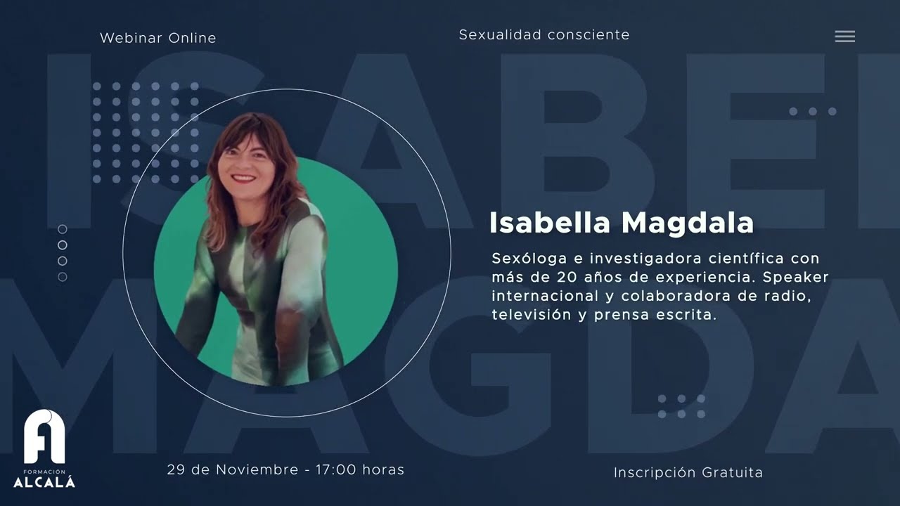 Video de presentación Webinar Sexualidad consciente