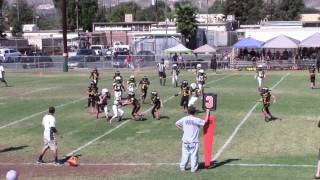 #25 MADJACK GIANNINI QB TAKEDOWN - SANTA CLARITA WARRIOR CHIEFS vs. SIMI VALLEY GREEN VIKINGS