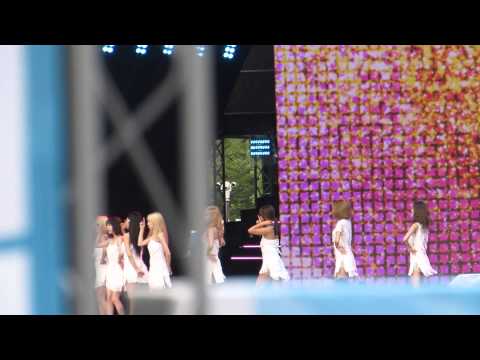 150905 DMC Festival KPOP super concert - SNSD - Gee Rehearsal