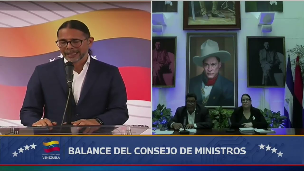 Freddy Ñáñez informa de resultados del Consejo de Ministros de la Pdta Encargada, Delcy Rodríguez