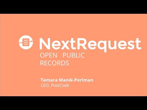Tamara Manik-Perlman - NextRequest - YouTube