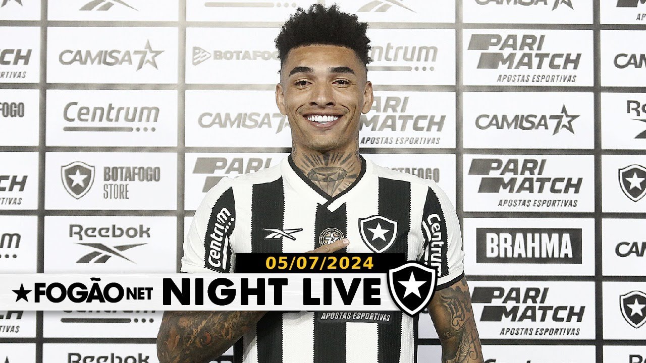 NIGHT LIVE | Chegada de Igor Jesus, STJD x John Textor e as principais notícias do Botafogo no dia