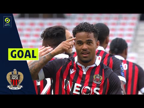 Goal Justin KLUIVERT (7' - OGCN) OGC NICE - FC GIRONDINS DE BORDEAUX (4-0) 21/22