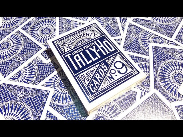 Vídeo relacionado con Baraja TALLY-HO Fan - Dorso Rojo (US Playing Card Company)