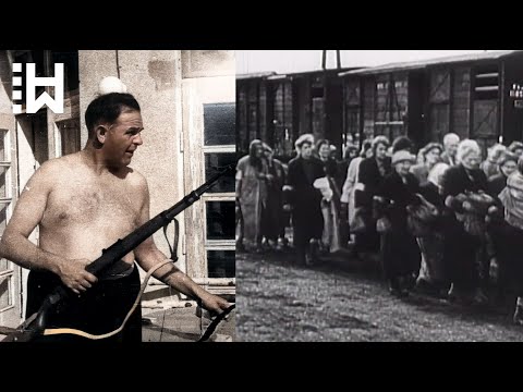Execution of the "Butcher of Płaszów" - Nazi Commandant of the Płaszów camp - Amon Goeth