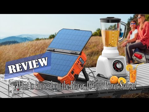 BLAVOR 1600W Mobile Power Station Review - Things to Know About This Power Station!