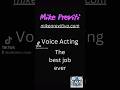 Do something you love then it isn't a job. Mike Previti found his best job ever in VO #audiobooks