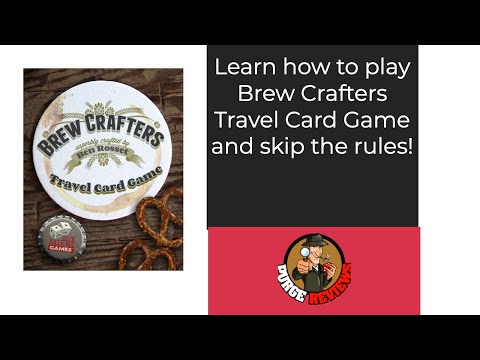 The Purge: # 3731 Brew Crafters: Travel Card Game: Learn How to Play