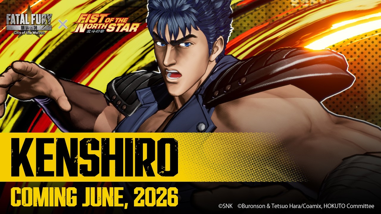 FATAL FURY: CotW × FIST OF THE NORTH STAR: HOKUTO NO KEN｜KENSHIRO｜Character Trailer