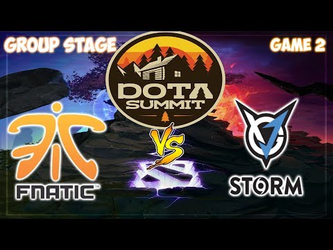 Fnatic vs VGJ Storm Game 2 - Dota Summit 9 Group Stage Full Gameplay - Dota 2