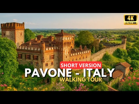 Pavone Canavese 🇮🇹 Walking Tour Italy 4K