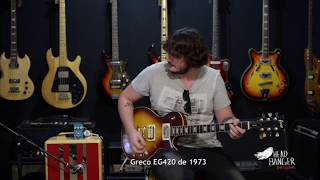 Video thumbnail for Greco EG420 de 1973-Headbanger Rare Guitars-DEMO by Headbanger rare guitars