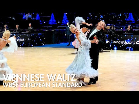 WDSF European Championship Standard 2023 | Final Viennese Waltz