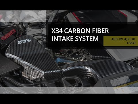 Sound Clips: 034Motorsport X34 Cold Air Intake for Audi B9 SQ5