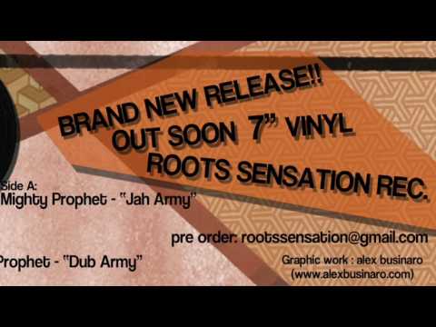 Mighty Prophet - Jah Army side A - Dub Army side B - Roots Sensation Rec.