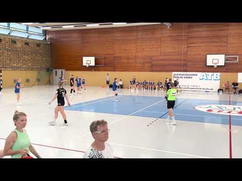 21.06.23 🤾🏼‍♀️ Testspiel2 1. HZ wA/B Berliner TSC vs. U19 Finnland