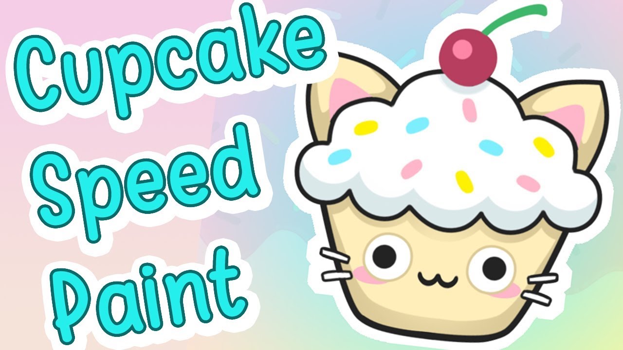 Cupcake Kitty Speed Paint