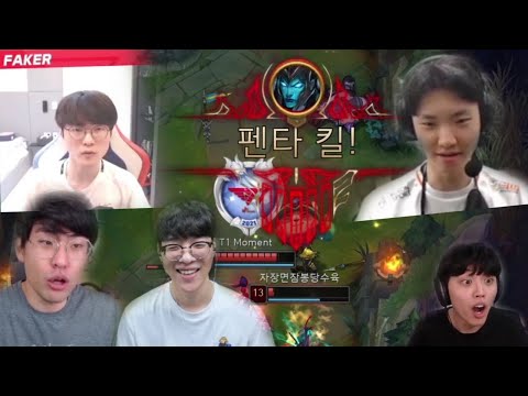 Chovy 1v5 PENTAKILL - Random Stream Highlights (Translated)