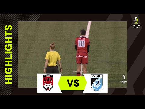 Extended Highlights - Lyon O.U v Cardiff Rugby Round 1 | EPCR Challenge Cup 2024/25