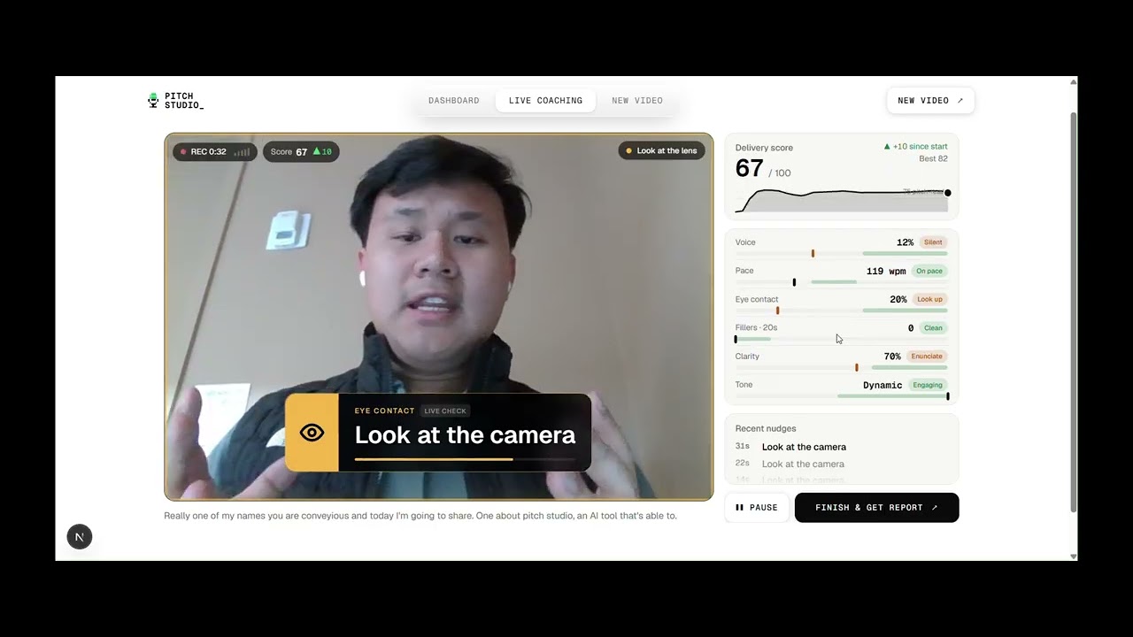 AI Pitch Studio project preview