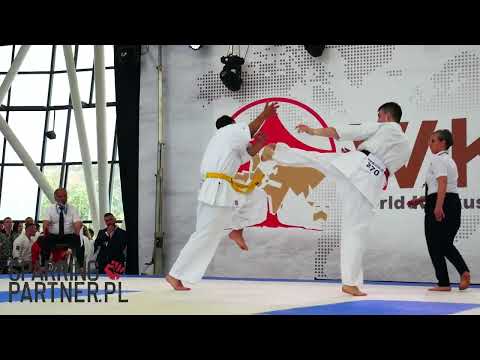 Szymon Olpiński vs Pedro Manuel Moreno Luca Man -80kg The 6th WKB European Kyokushin Championships