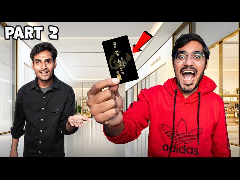 जितना पैसा चाहो उतना उड़ाओ- Take My Credit Card & Shop Unlimited Challenge