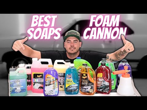 Best SOAP for your FOAM CANNON | Best Foaming Car Wash Soaps | Car Detailing and Car Wash Tips