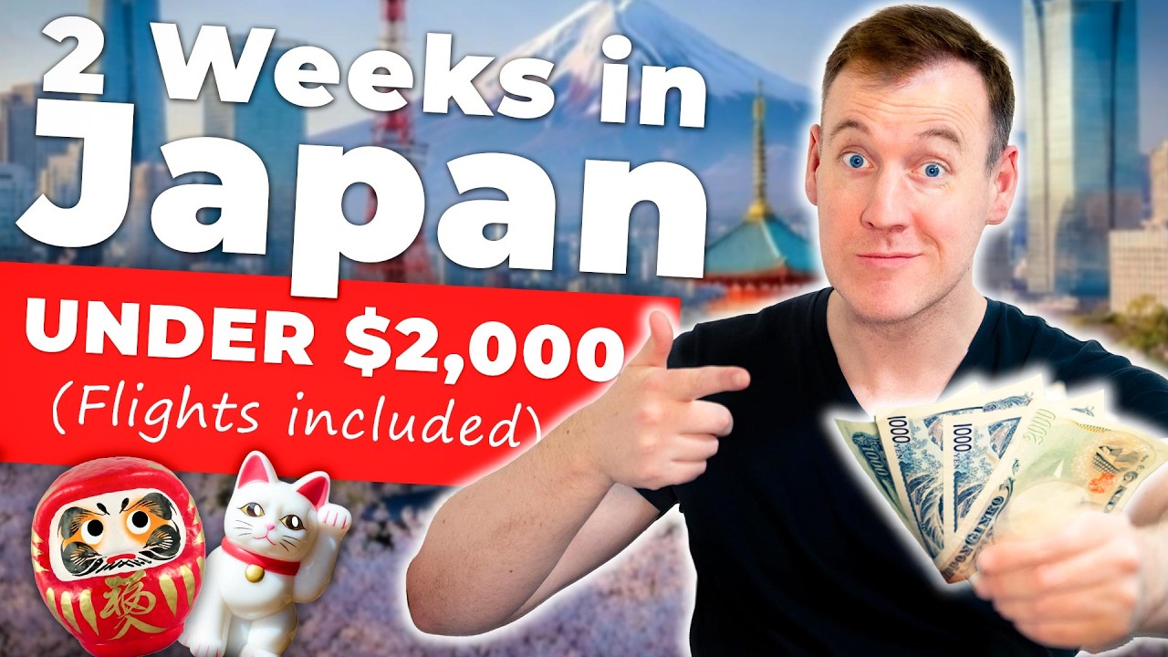 2 Weeks In Japan UNDER $2000! Complete Guide!