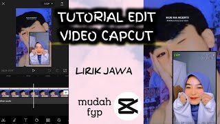 Download lagu TUTORIAL EDIT VIDEO CAPCUT LIRIK JAWA ESTETIK mp3
