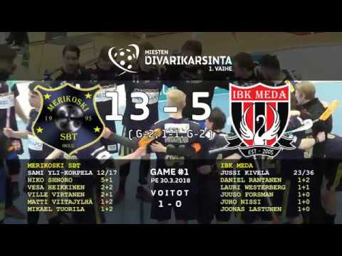 Maalikooste: Merikoski vs. MEDA [GAME#1] 30.3.2018