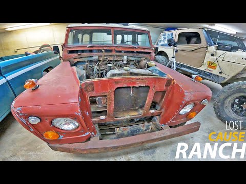 30 years abandoned. Will the Land Rover Series 2a Run?