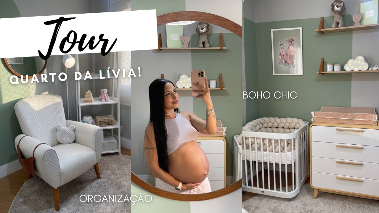 TOUR COMPLETO PELO QUARTO DA BEBÊ!